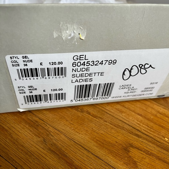 🇬🇧 Stunning Kurt Geiger Pearl & Crystal Strappy Sandal - Picture 6 of 8